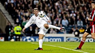 Zinedine Zidane • Volley amp Goal vs Bayer Leverkusen 2002 [upl. by Anomas631]