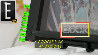 Android 13 on COLOR EINK  Onyx Boox Note Air 4C Review [upl. by Munster]