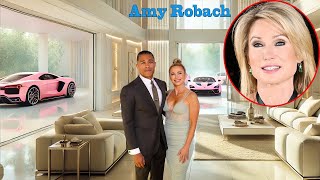 Amy Robachs Georgia Home  Partner 2 Children Net Worth Car Collection and more [upl. by Ahsem]