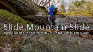 Bushwhacking The Steepest Route to the Summit of Slide Mountain In the Catskills of New York [upl. by Grishilde]