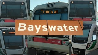 Trains At Bayswater On Opening Day [upl. by Sandeep999]