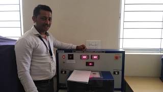 DETERMINATION OF EMISSIVITY OF A SURFACE HEAT TRANSFER LAB  SVIT VTU SAVI [upl. by Pufahl]