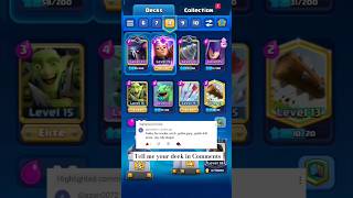 Whats your deck   pekka deck clash royale  shorts battleroyale supercell [upl. by Sinegold]