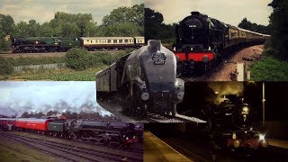 The Best of British Steam Trains 2017 [upl. by Akinnor]