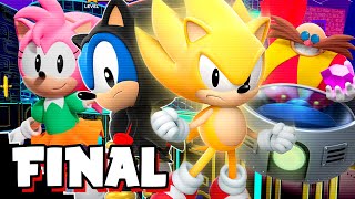 AHORA SONIC ES NEGRO Y A AMY LE GUSTA  SONIC SUPERSTARS COOPERATIVO  FINAL  Sergindsegasonic [upl. by Chessy]