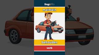 🇬🇧🇳🇱 maintain  behouden  vocabulary builder  learn English  laten we Engels leren [upl. by Assenar309]