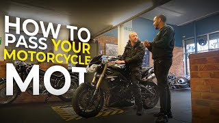 Motorcycle MOT Test Everything You Need To Know [upl. by Teews521]