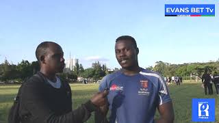 Barnabas Owuor  Strathmore Leos Captain Post Match Interview  Strathmore Leos vs CUEA Monks [upl. by Annoiek]