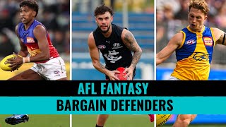 AFL Fantasy 2024 Bargain Defenders [upl. by Mag]