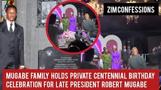 Mugabe Family Holds Private Centennial Celebration For Late President Robert Mugabe [upl. by Diahann]