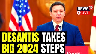 Desantis Budget Announcement Prompts Questions Over Guvs 2024 Ambitions I Desantis Vs Trump 2024 [upl. by Gean610]