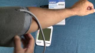 Renpho Blood Pressure Monitor Review RPBPM003  Blood Pressure Cuff [upl. by Fedak545]