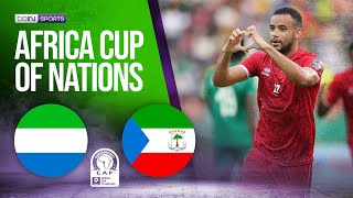 Sierra Leone vs Equatorial Guinea  AFCON 2021 HIGHLIGHTS  01202022  beIN SPORTS USA [upl. by Aiker13]