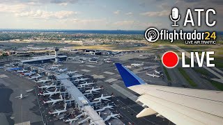 🔴 LIVE  John F Kennedy International Airport  LIVE ATC COMMUNICATIONS 07AUG2023 [upl. by Kabob]