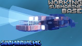 I Built a Working Submarine Base in Minecraft [upl. by Farra6]