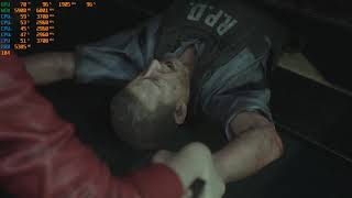 Ryzen 3 2200G Gtx 1660 ti  Test  Resident Evil 2 Biohazard 2 1080p Max Settings [upl. by Alrrats163]