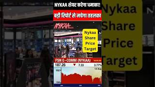 nykaa share latest news nykaa share news nykaa share price nykaa stock analysis nykaa share news [upl. by Odlaumor]