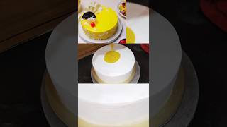 pineapple cake  nutral gel cake  glaze cake  shorts  viral  simple cake design  cake [upl. by Krispin]