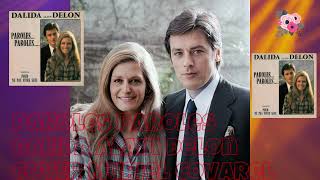 PAROLES PAROLESCOVER DALIDA ALAIN DELON [upl. by Ashien]