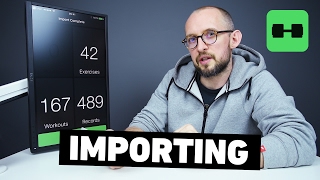 Importing Data From Other Apps  HeavySet  iOS [upl. by Ramoh]