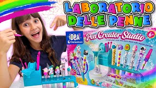 🌈 Creiamo le nostre penne 🖍️ Pen Creator Studio Clementoni 🦄 [upl. by Arrais]