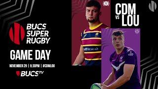 Cardiff Met vs Loughborough  LIVE BUCS Super Rugby [upl. by Carmella191]