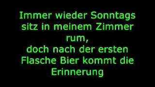 Favorite  Immer wieder Sonntags Songtext Cover my Song [upl. by Kimon740]