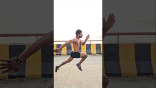 Vihari Tarzan ✨️ ❣️ 💪 running tiger army shorts ytshorts [upl. by Mora56]