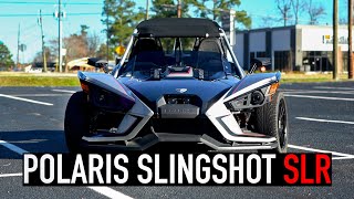 I WANT ONE 2017 Polaris Slingshot SLR First Ride [upl. by Nasia93]