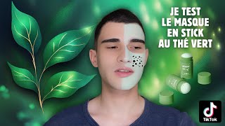 Je teste le GREEN MASK stick [upl. by Anhsirk]