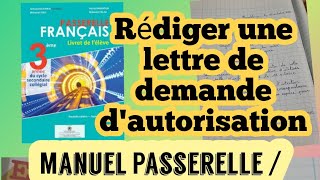 Comment rédiger une lettre de demande dautorisation❓exemple dune lettre conventionnelle [upl. by Annovoj]