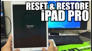 How To Reset amp Restore your Apple iPad Pro  Factory Reset [upl. by Yesnek511]