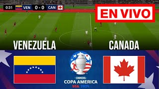 🔴 Venezuela vs Canadá EN VIVO  Copa América 2024  Partido En Vivo Ahora [upl. by Amabelle]