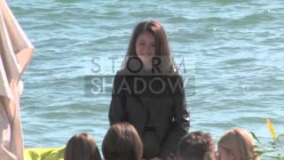 The Bling Ring film shooting on the beach in Cannes [upl. by Anayd]