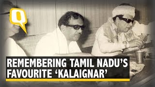 Remembering Karunanidhi Tamil Nadus Favourite Kalaignar The Quint [upl. by Aratnahs]