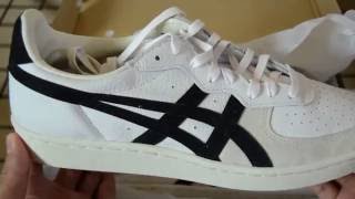 Onitsuka Tiger GSM WhiteBlack Unboxing [upl. by Padgett]