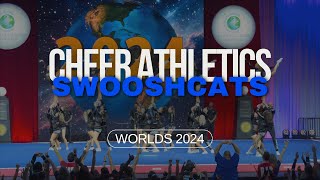 Cheer Athletics  Swooshcats  Day 2  Worlds 2024 WORLD CHAMPIONS [upl. by Jarrad]