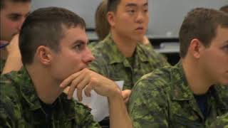 Programme de formation des officiers de la Force régulière des Forces armées canadiennes [upl. by Enomrej]