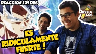 REACCIÓN DRAGON BALL SUPER 129  EL TIO DIBUJAZOS REACCIONA [upl. by Elinore]