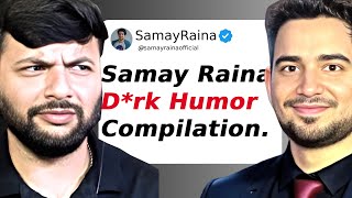 I REACTED TO SAMAY RAINAS DARKEST JOKES [upl. by Akiehsat]