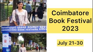 Coimbatore Book Festival 2023  Book Fair in Codissia [upl. by Amehr]