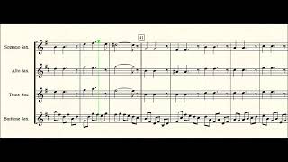 Sarabande for Saxophone quartet [upl. by Cybill]