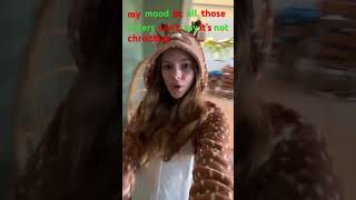 Christmas time is here 🎄🌲🎅🤶🧑‍🎄 christmas reindeer fypシ゚ shorts subscribe [upl. by Toy]