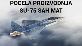 RUSI POCELI PROIZVODNJU NOVOG LOVCARUSSIANS BEGAN PRODUCTION OF THE NEW FIGHTER [upl. by Drofub]