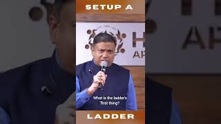 Setup A Ladder  Pr Anish Mano Stephen  shortsvideo [upl. by Bram]