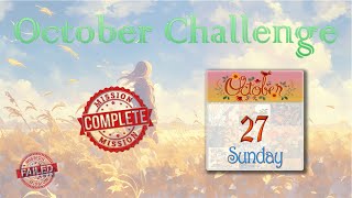 27th October Sun 5Minute Calendar Puzzle Challenge  Time’s Ticking [upl. by Daryn]