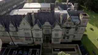 A birds eye view of Stranmillis University Colleges historic woodland campus [upl. by Loyce642]