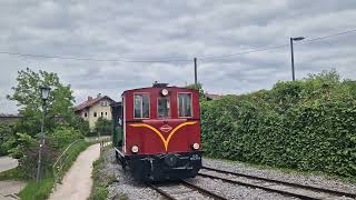 Einfahrt der 1348 ChiemseeBahn am 09052024 in Prien Chiemseebf [upl. by Zubkoff]