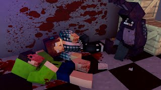 Minecraft TERROR  Mortos No Five Nights at Freddys 2 [upl. by Adalia158]