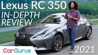 2021 Lexus RC 350 F Sport Review Time for an update  CarGurus [upl. by Timmons]